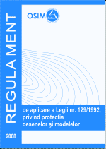 Regulament de aplicare a Legii nr. 129/1992, privind protecţia desenelor şi modelelor