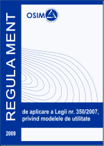 Regulament de aplicare a Legii nr. 350/2007, privind modelele de utilitate